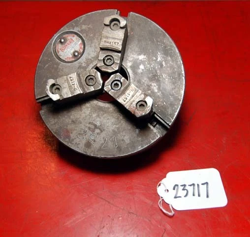 Cushman 3 mordazas reversible 6 pulgadas Portabrocas, D-1-3 trasero (Inv.23717) Foto 1 de 1