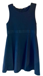 Chaps Navy Blue Uniform Jumper SleevelessDress Child Size 7 - Picture 1 of 6