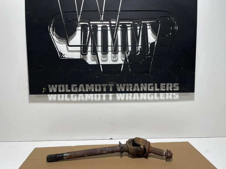 Dana 30 Front Jeep TJ Wrangler 97-06 Driver Side Inner Outer Axle Shaft OEM CCA4 - Image 1 of 4