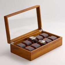 Wood Watchs Storage Box Jewelry Box Bracelets Jewelry Storage Organizer Case