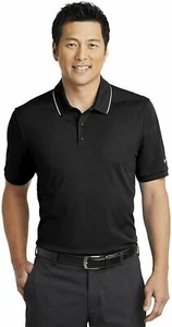 AA1849-010 New with tag Nike men's Edge Tipped Golf Dri-fit Polo shirt - Picture 1 of 4