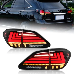 LED Clear Tail Lights For Lexus RX350 RX450 RX270 2009-2015 Dynamic Turn Signal - Picture 1 of 12