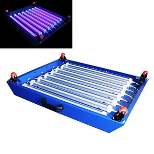 24 * 28 Zoll Push-Pull bewegliche Siebdruck-LED-Belichtungseinheit mit Timer 110V - Bild 1 von 10