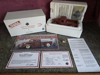 Danbury Mint 1935 Ford Pickup "VINTAGE HOT ROD" w/ Paperwork 1:24 L@@K! - Image 1 of 4