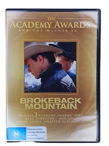 Brokeback Mountain 2005 DVD Movie Film Academy Award Winner Heath Ledger Romance - Picture 1 of 2