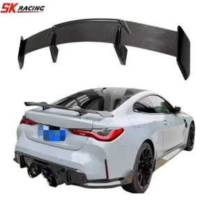 For Porsche Panamera 971 2017-2019 Real Carbon Fiber Trunk Lid Spoiler Rear Wing - Picture 1 of 24