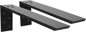 Countertop Support Bracket 2 Pack Heavy Duty Countertop Hidden Bracket Shelf Bra - Picture 1 of 9
