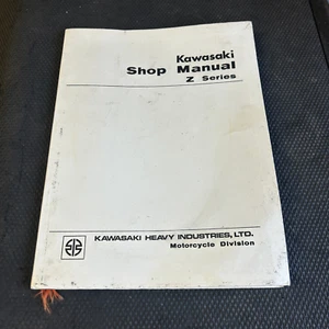Vintage Kawasaki Z Series Shop Manual Part No. 99997-700  Z1 900 - Picture 1 of 2