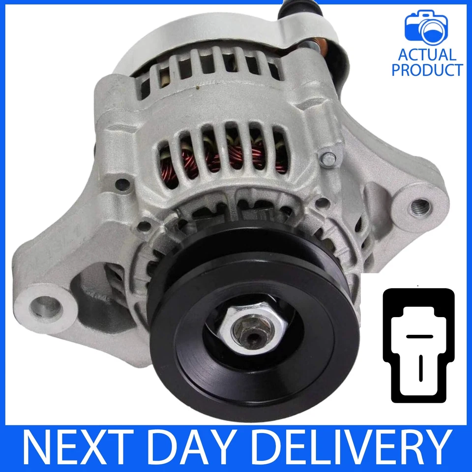 LIGHT WEIGHT 3.2KG 50AMP 2-PIN ALTERNATOR FOR KIT RACE CAR KUBOTA DENSO V-BELT - Image 1 of 4