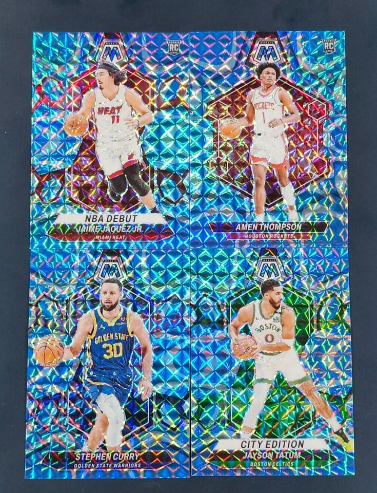 2023-24 Mosaic Basketball REACTIVE BLUE PRIZMS with Rookies You Pick the Card - Image 1 of 1