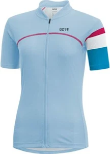 Gore Wear Womens C5 Breathable Short Sleeve Road Bike Jersey Sky Blue Size: EU36 - Picture 1 of 4