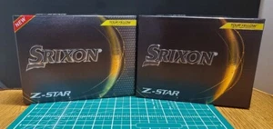 NEW 2 Dozen Srixon Z-Star Tour Yellow Golf Balls - Picture 1 of 4