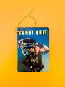 Vintage Knight Rider Air Freshener Michael Knight Nice Condition! - Picture 1 of 3