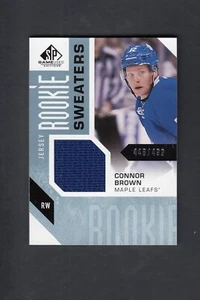 2016-17 SP Game Used Rookie Sweaters Jersey #RS-CB - CONNOR BROWN - Picture 1 of 1