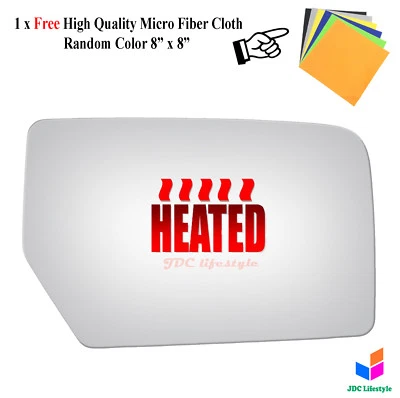 Espejo retrovisor lateral derecho con calefacción para 07-11 Expedition 07-12 Navigator pasajero #5257H Foto 1 de 4