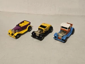 Vintage Tiny Tonka Toy Vehicles Scorcher, Mod Rod & Draggin' Wagon - Picture 1 of 15