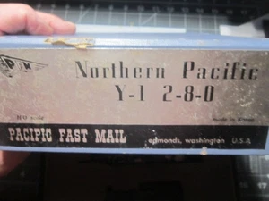 Pacific Fast Mail Northern Pacific 2-8-0 Y-1 Class - HO Scale Brass Locomotive - Picture 1 of 4