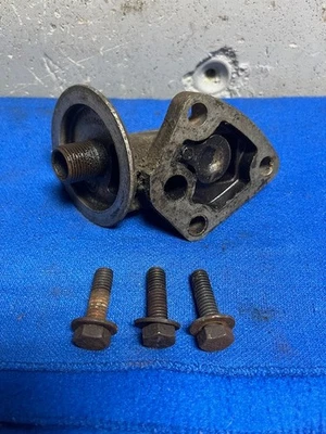 Pontiac GTO Firebird Oil Filter Housing Adapter OEM 5579457  Dated 70 - Image 1 of 4