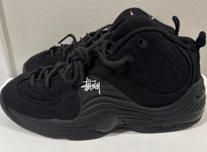 Nike Air Penny II Stussy Triple Negro DQ5674-001 2022 Hombre’s Talla 8 Mujer’s 9.5 - Imagen 1 de 10