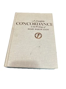 A Complete Concordance To The Writings Of Mary Baker Eddy 1961 - Imagen 1 de 4