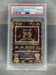 ANTIGUO MEW PSA 8 POKEMON JUEGO PELÍCULA POKEMON 2000 PELÍCULA LOSA CLASIFICADA - Imagen 1 de 3