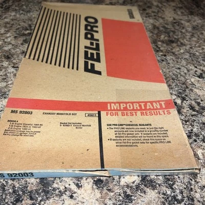 ¡Juego de juntas de colector de escape Fel-Pro MS 92003! Envío gratis Foto 1 de 2