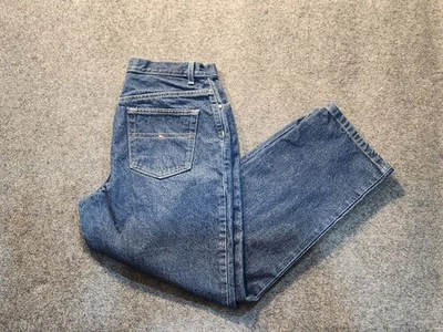 Pantalones de mezclilla de colección Tommy Hilfiger para mujer talla 14 azul 34x29 holgados tiro alto Y2K Foto 1 de 4