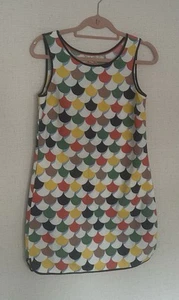 BODEN Geometric Shift Sleeveless Dress 100% Cotton NWOT Summer Size 10R pockets - Picture 1 of 7