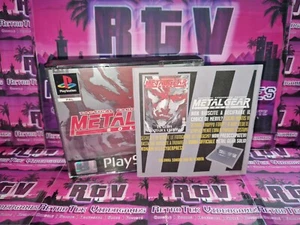 🇮🇹 "WERBEFLYER STRATEGISCHER LEITFADEN" METAL GEAR SOLID SONY PS1 RP KONAMI - Bild 1 von 18