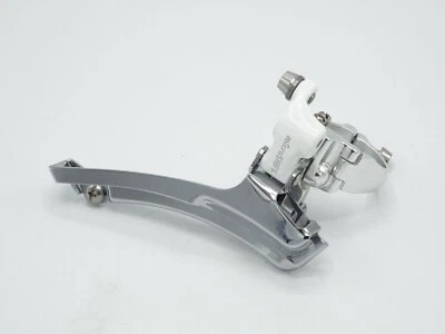 microSHIFT R10 Front Derailleur 10 Speed - 34.9 Clamp On - Road Bike White MS-05 - Image 1 of 4