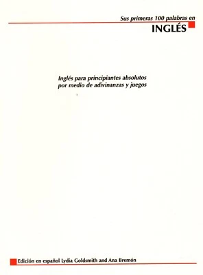 Sus Primeras 100 Palabras en Ingles by Jane Wightwick (2003) (BRAND NEW) - Image 1 of 2