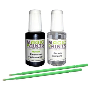 Paint Set Suitable for Kia, H8G Dark Penta Metal Metallic+Clear Varnish, 2x20ml - Picture 1 of 2