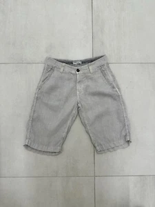 Stone Island Junior Linen Summer Boys Shorts Gray Size 12 152cm - Picture 1 of 12