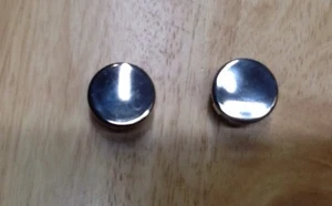 Red Line, Mongoose, GT, Haro, BMX, Lenkergriffkappen, Edelstahl, FC-78 - Bild 1 von 5