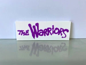The Warriors Logo 1979 Action Crime New York City Gang Bronx 30 miles Purple RD - Picture 1 of 4