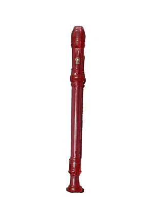 Yamaha Soprano/Descant Hot Pink Transparent Recorder Baroque YRS-20B Indonesia - Image 1 of 4