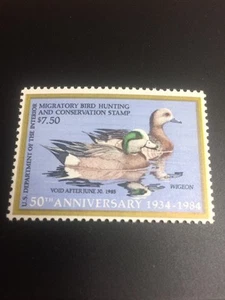 US RW51 Variety. Federal Duck Stamp - MNH  - 1984 Special Commemorative Issue. - Picture 1 of 2