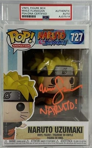 Maile Flanagan Signed Inscribed Funko Pop #727 Naruto Shippuden PSA Encapsulated - Picture 1 of 1