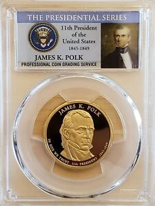 2009 S James K Polk Presidential Dollar Proof PCGS PR70DCAM 2699