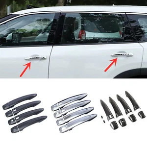 Cubierta de manija de puerta cromada/brillante borde de moldeo para Nissan Rogue 2021-2023 - Imagen 1 de 4