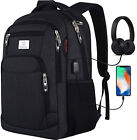 Mens Backpack- Large Anti Theft Laptop Rucksack-Waterproof Travel School Bag-New