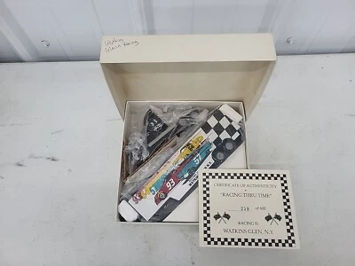 1/64 Winross Ford F9000 With Raceing Trailer Watkins Glen N.Y. #93 #64 #57 - Image 1 of 4