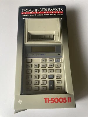 Texas Instruments TI-5005 II Printer Calculator - Image 1 of 4
