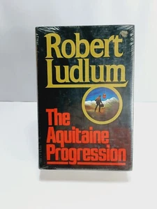 The Aquitaine Progression Robert Ludlum = Hardcover=1984=NEW/wrapped still - Picture 1 of 7