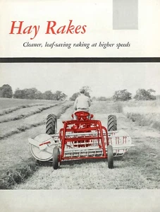 IH Farmall McCormick Nos. 5 11 15 Side Rakes Color Brochure - Picture 1 of 11