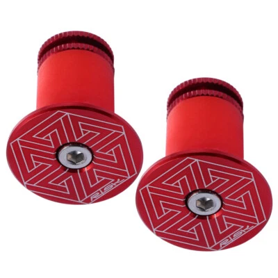  2 Pcs Fahrrad Lenkerstopfen Lenkergriffe Bike -Lenker -Endstopfen - Bild 1 von 4