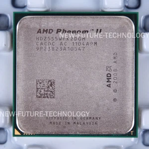 AMD Phenom II X2 555 (HDZ555WFK2DGM) CPU 4000 MHz 3.2 GHz Zócalo AM3 100% Trabajo - Imagen 1 de 1