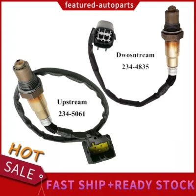 For 2003-2005 2006 Nissan Sentra 1.8L-L4 2pcs Upstream +Downstream Oxygen Sensor - Image 1 of 4