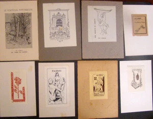 BOOKSCHILD EX LIBRIS PORTUGAL 10ER SET SELTEN UND GUT ERHALTEN 2 - Bild 1 von 5