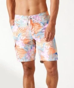 Tommy Bahama Herren Boardshorts Baja Jungle Royale Badehose Tropical Medium - Bild 1 von 13